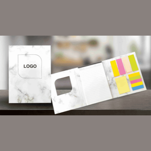 Note Pad Folder with Sticky Notes Note Pad Folder with Sticky Notes