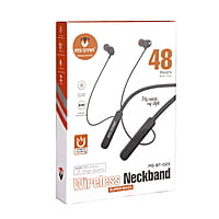 Black & Grey Wireless Neckband