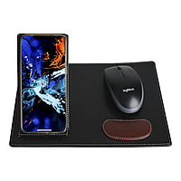 Versatile Black Mousepad with Stand Versatile Black Mousepad with Stand