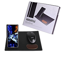 Versatile Black Mousepad with Stand Versatile Black Mousepad with Stand