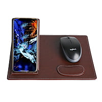 Versatile Black Mousepad with Stand Versatile Black Mousepad with Stand