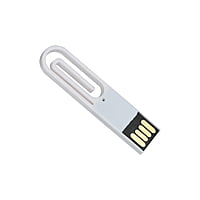 White Paper Clip Pendrive