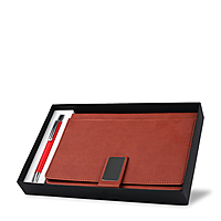 Tan Corporate Diary With Pen Tan Corporate Diary With Pen