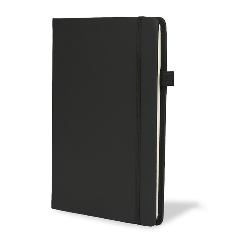A5 Classic Black Corporate Diary with Italian PU Cover